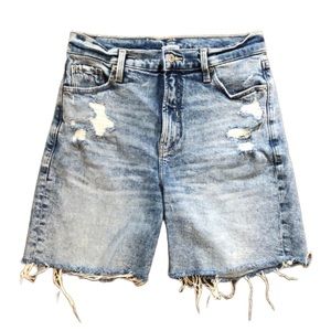 Old Navy Boyfriend Bermuda Jean Shorts